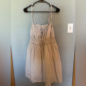 Aerie Tie Front Mini Dress